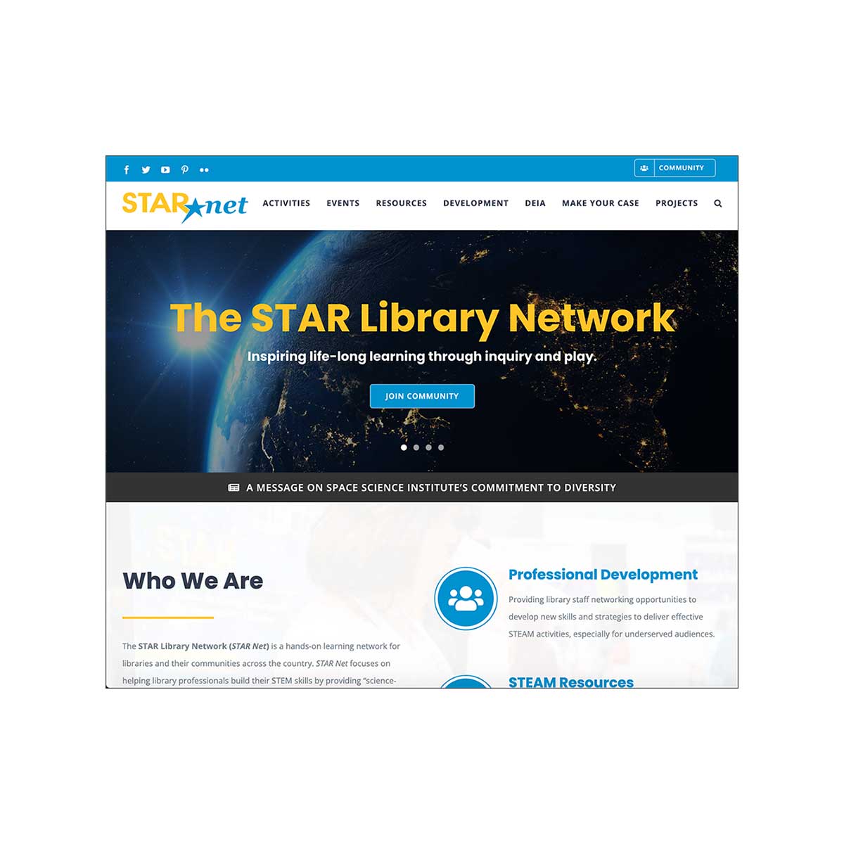 Starnet Libraries Website