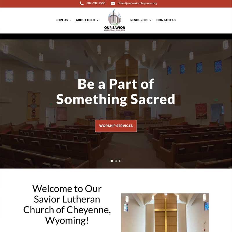 Our Savior Lutheran Church Website Our Savior Lutheran Church Website