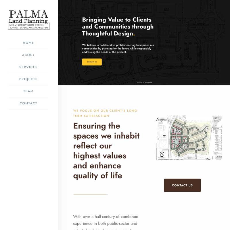 Palma Land Planning Website Palma Land Planning Website